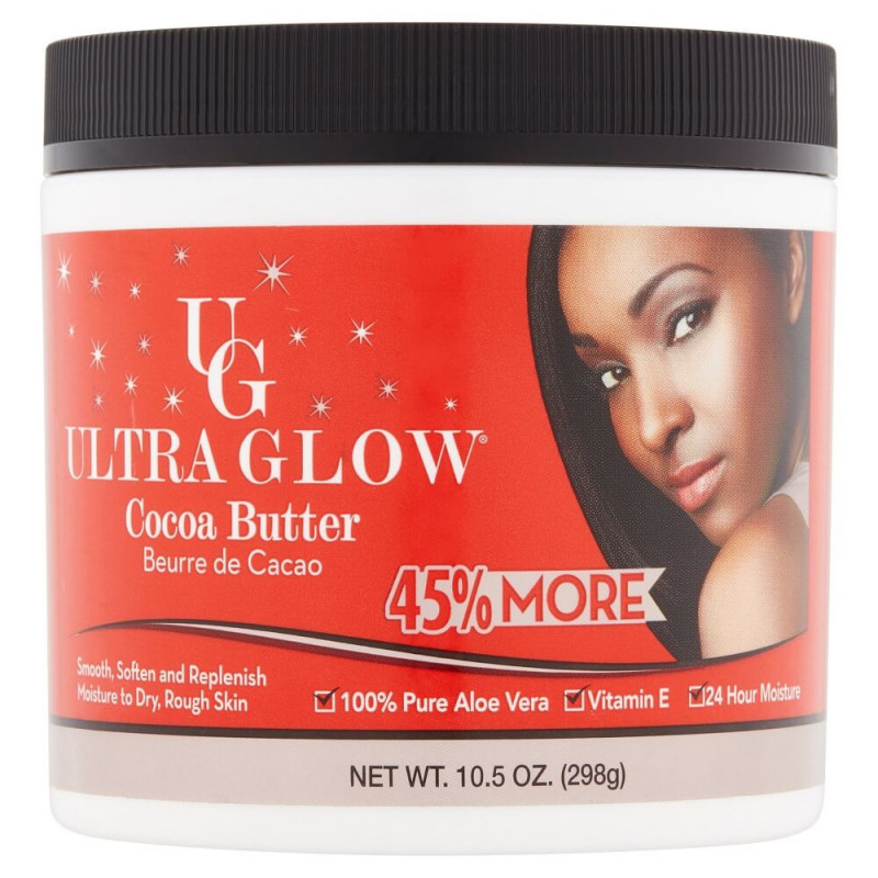 ULTRA GLOW COCOA BUTTER  BEURRE DE CACAO    45% MORE  298 g