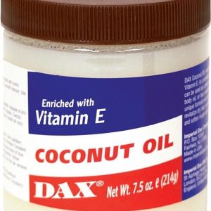 DAX  Coconut Oil/ à l'Huile de Coco Enrichie en Vitamine E 214g 7.5oz